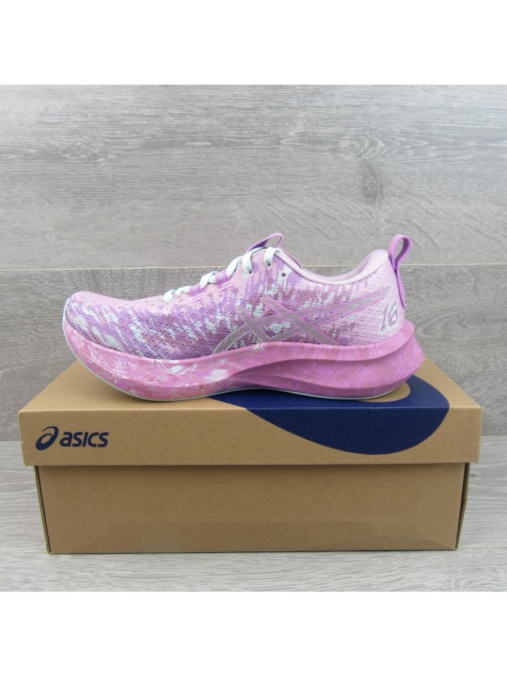 ASICS Noosa Tri 16 Gym Running Shoes Women's Size 7.5 Lavender NEW - Picture 3 of 13